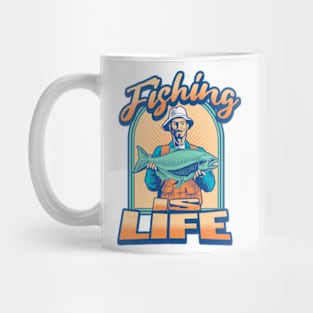 Fishing is life Mug